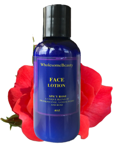 Spicy Rose Face Lotion 4 oz